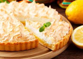 tarte de limão merengada