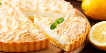 tarte de limão merengada