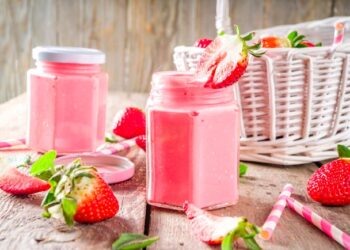 batido de morango