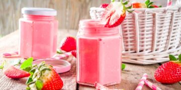 batido de morango