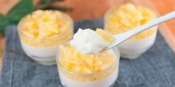 mousse de ananás