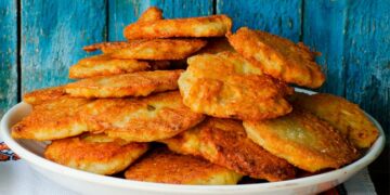 pataniscas de bacalhau no forno