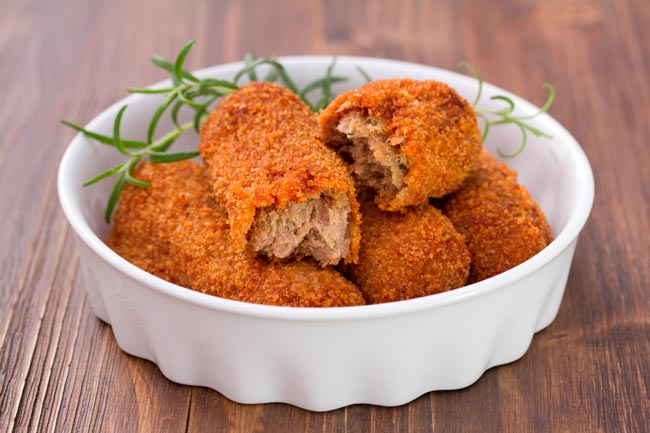Como fazer os croquetes de carne perfeitos. Tome nota! croquetes de carne