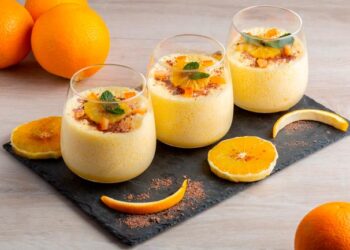 mousse de laranja