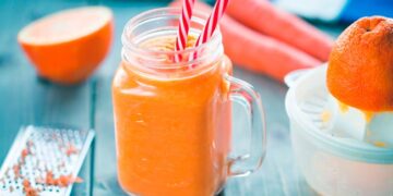 batido de laranja