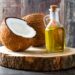 óleo de coco no rosto