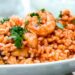 risoto de camarão