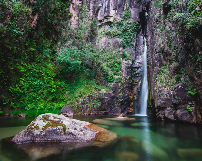 cascatas incríveis do Parque Nacional Peneda-Gerês