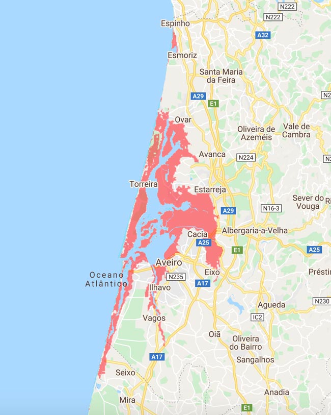 Efeitos das Alterações Climáticas: Cidades que podem desaparecer em Portugal Efeitos das Alterações Climáticas