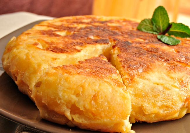 omelete de batata
