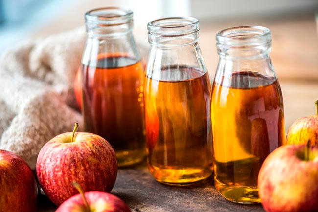 forma correta de beber vinagre de maçã