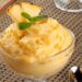 mousse de ananás cremosa