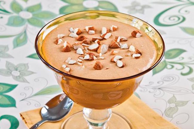 mousse de leite condensado