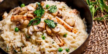 Risoto de Frango