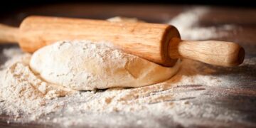receitas de massa caseira de Pizza