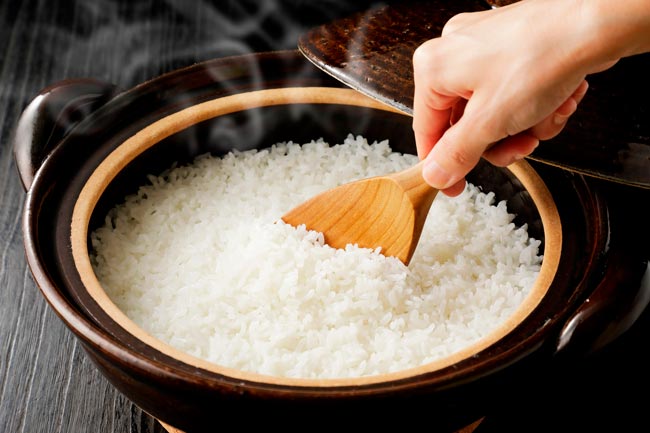 fazer arroz branco soltinho