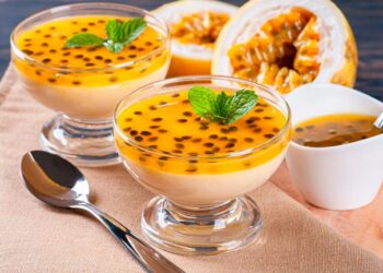 mousse de maracujá cremosa