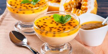 mousse de maracujá cremosa