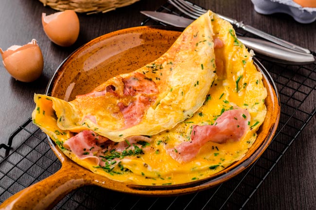 Regras de ouro para a omelete perfeita