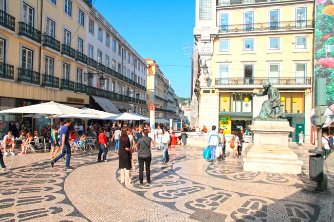 A história da calçada portuguesa
