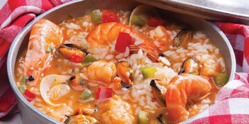 arroz de marisco perfeito