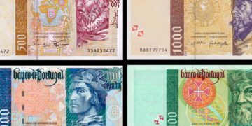 As 10 notas de escudo mais valiosas que podem valer até 6.000€