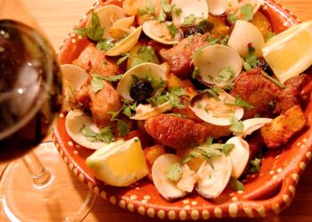 melhor carne de porco à alentejana