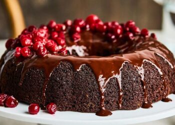 melhor bolo de chocolate com ganache