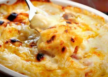 bacalhau gratinado à moda da avó