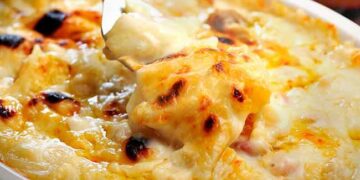 bacalhau gratinado à moda da avó