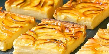 bolo de maçã sem açúcar