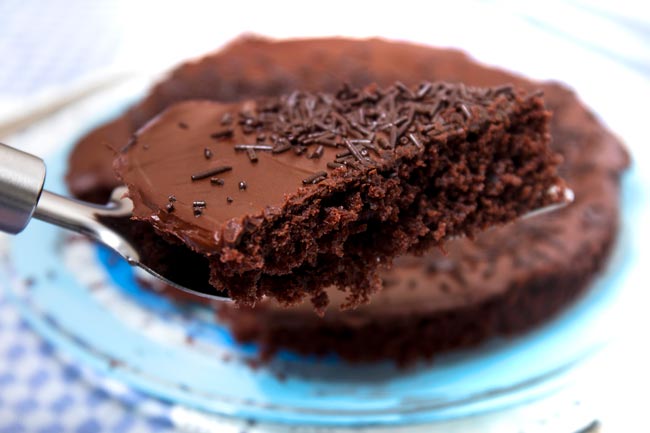 O melhor bolo de chocolate de liquidificador do mundo