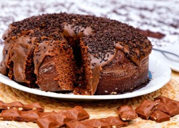 O melhor bolo de chocolate de liquidificador do mundo