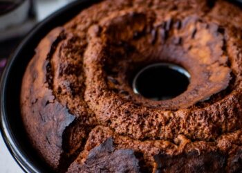 Bolo de chocolate saudável