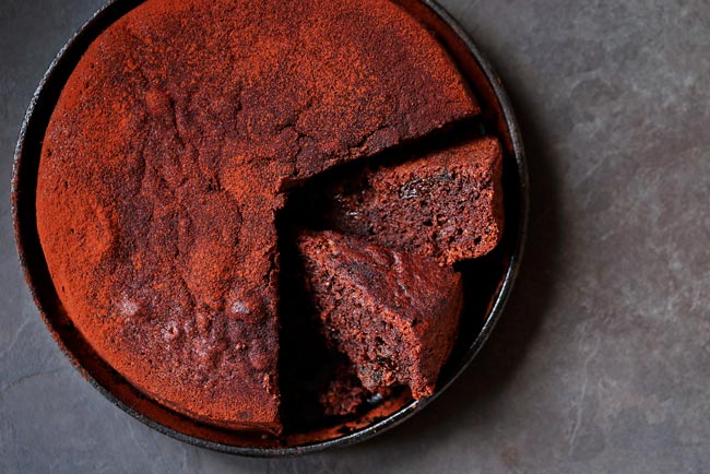 Bolo de chocolate saudável para comer sem culpa Bolo de chocolate saudável para comer sem culpa