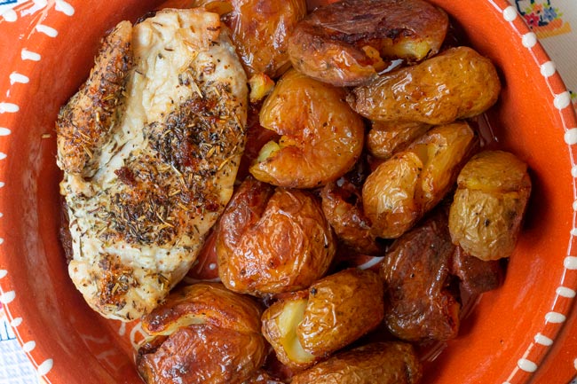 As melhores batatas a murro de comer e chorar por mais melhores batatas a murro