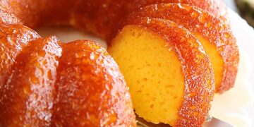 melhor bolo de laranja de sempre