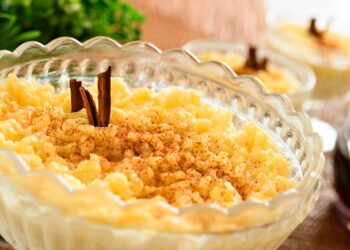 arroz doce cremoso