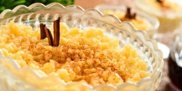 arroz doce cremoso
