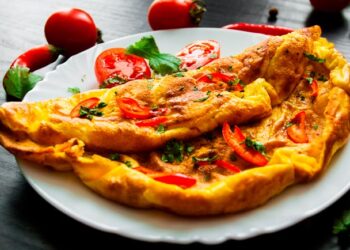 fazer omelete rápida e fácil