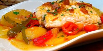 receitas de pescada no forno