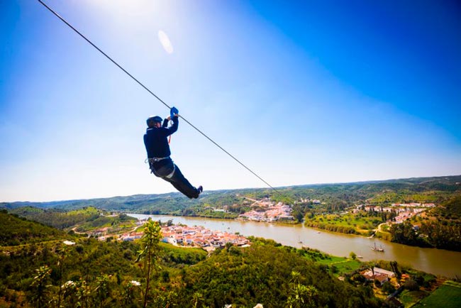 melhores atividades de aventura em Portugal