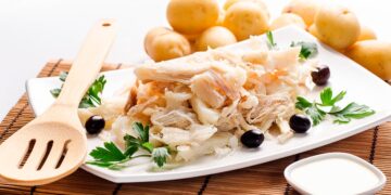 cozinhar bacalhau para desfiar