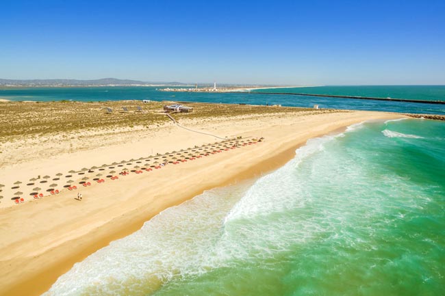 praias com as águas mais quentes do Algarve