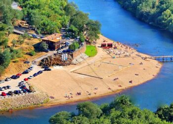 A Praia Fluvial do Reconquinho