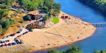 A Praia Fluvial do Reconquinho
