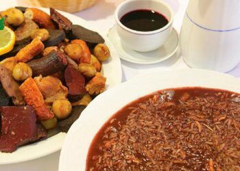 arroz de sarrabulho