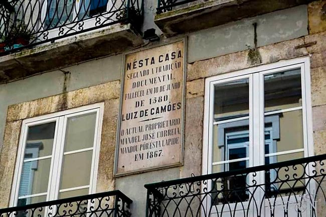 Casas onde viveram portugueses famosos em Lisboa