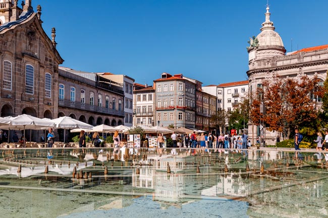 praças mais bonitas de Portugal