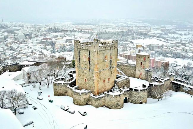 locais para ver neve em Portugal